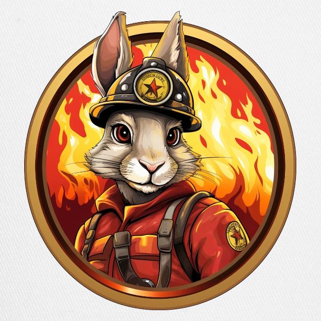 Rabbit Firefighter