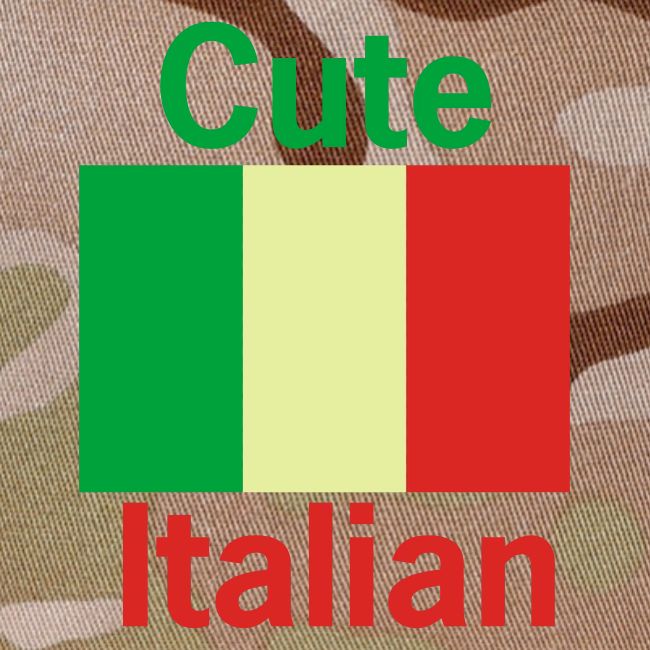 cute italian flag 3 colors