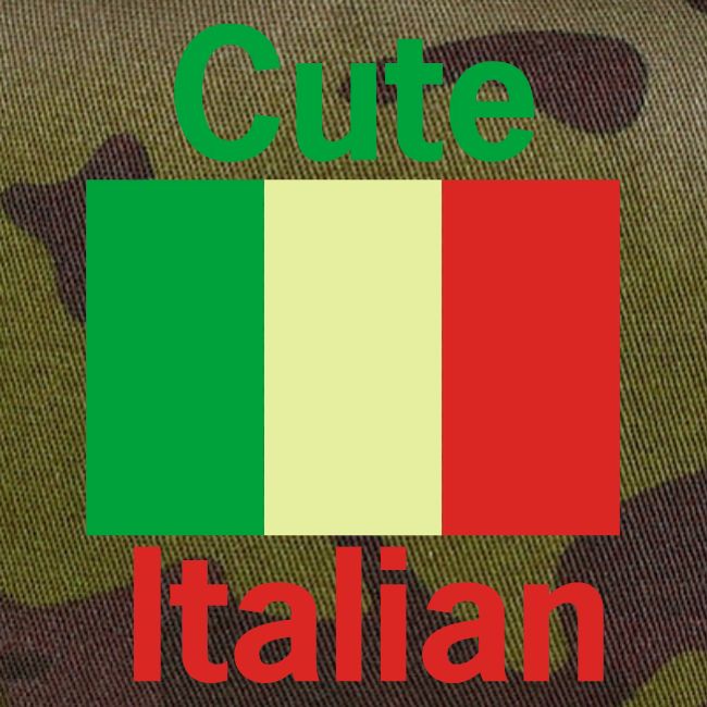 cute italian flag 3 colors