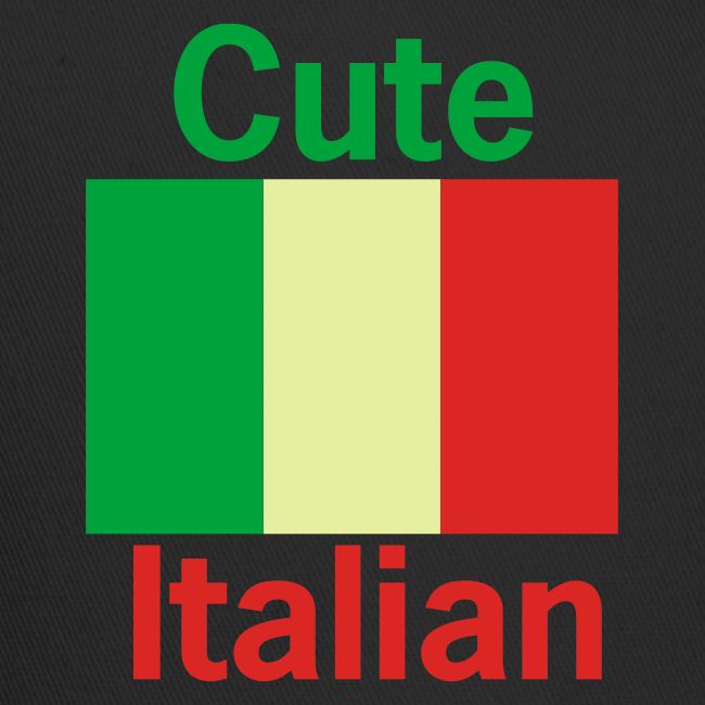 cute italian flag 3 colors