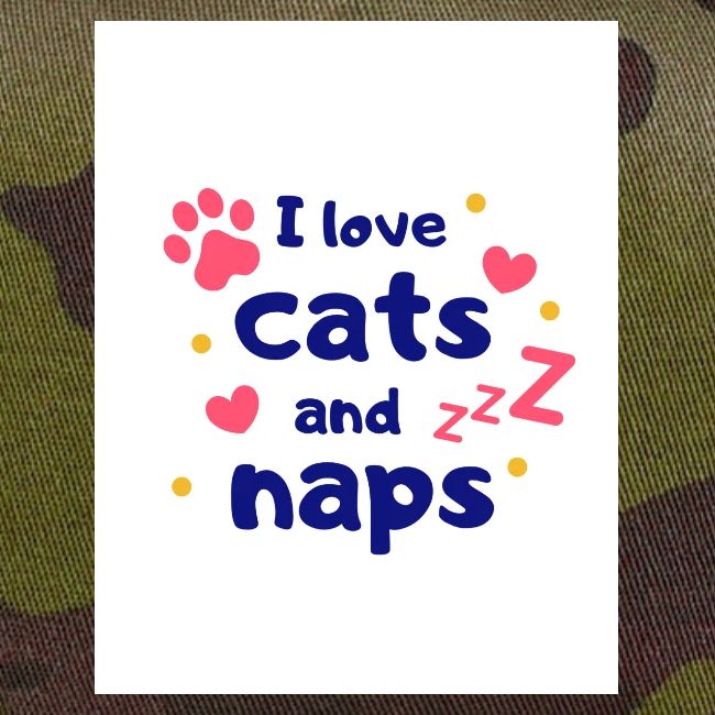 I Love Cats and Naps