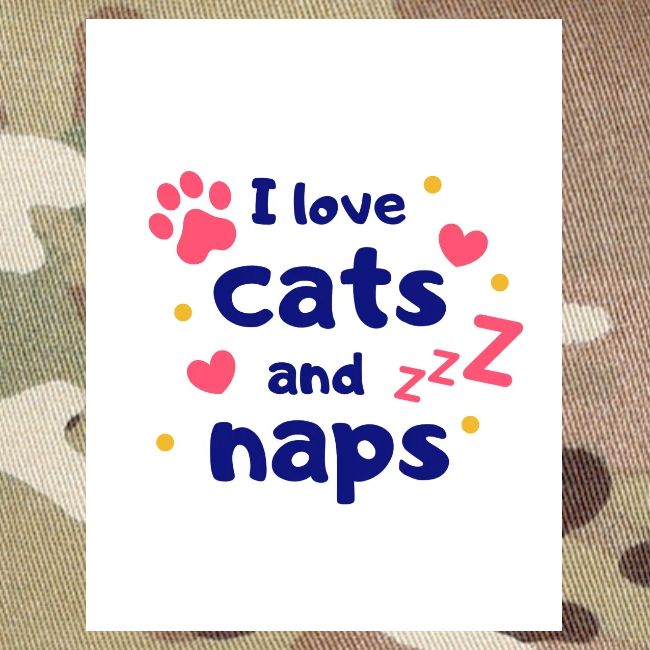 I Love Cats and Naps