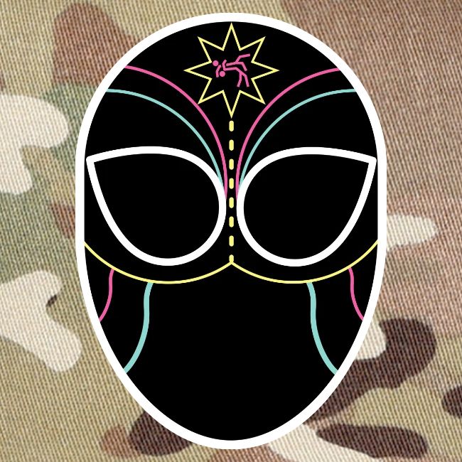 GI Lucha Logo Solid