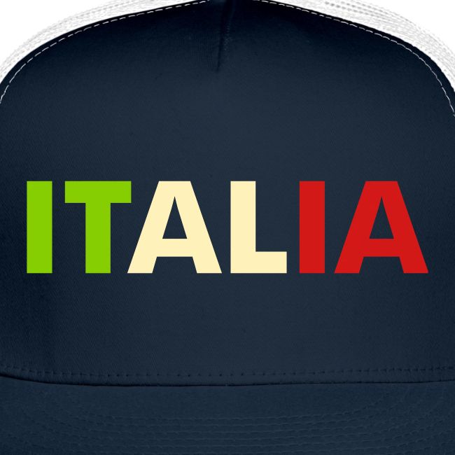 ITALIA green, white, red