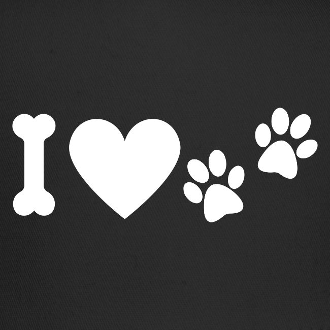 I Love Dog Prints