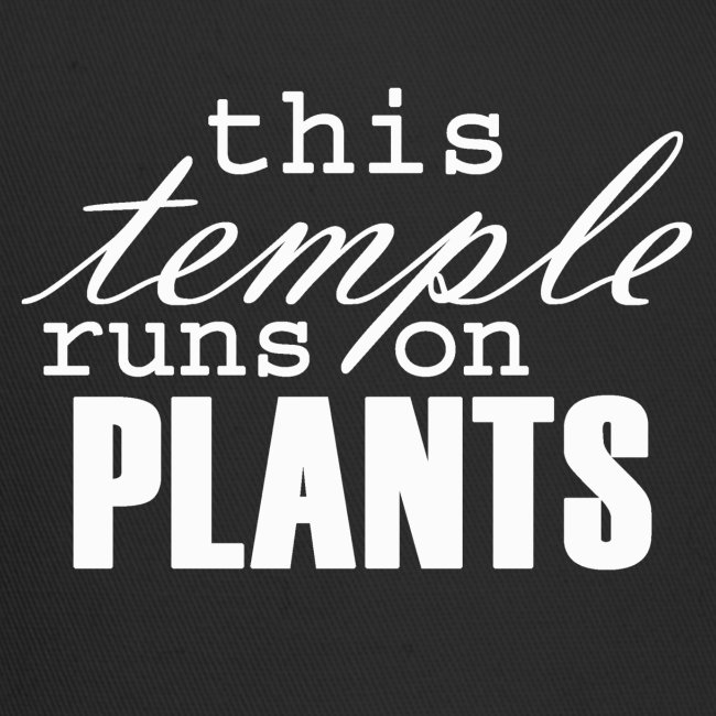 This temple runs on plants