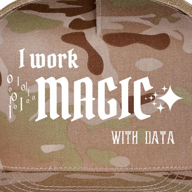 I Work Magic with Data (dark)