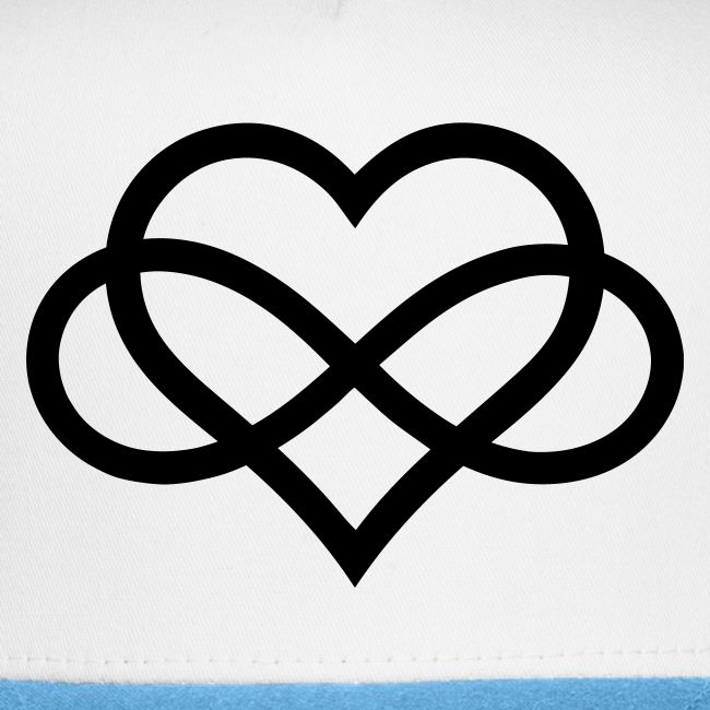 Infinity Heart (black)