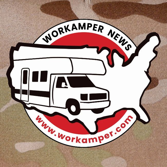 Workamper News Official Logo with Website URL