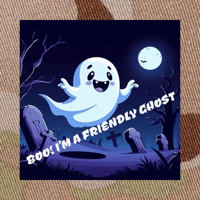 Boo I m a Friendly Ghost