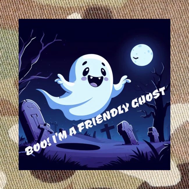 Boo I m a Friendly Ghost