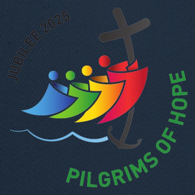 pilgrims of hope 2025 logo (Jubilee Year 2025)