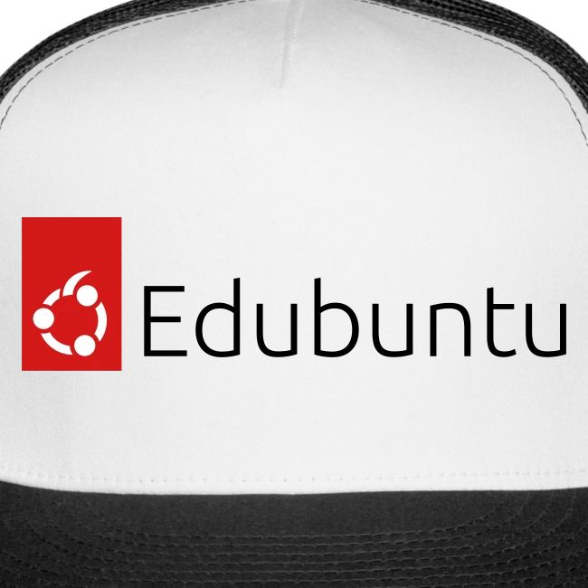 Edubuntu Logo 2023 - Black