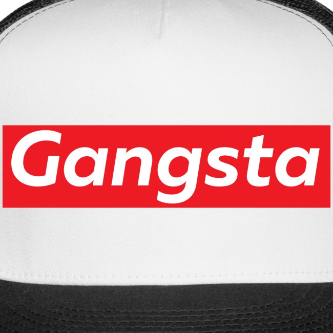 Gangsta red box logo