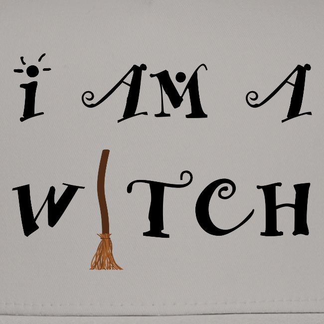 I Am A Witch Word Art