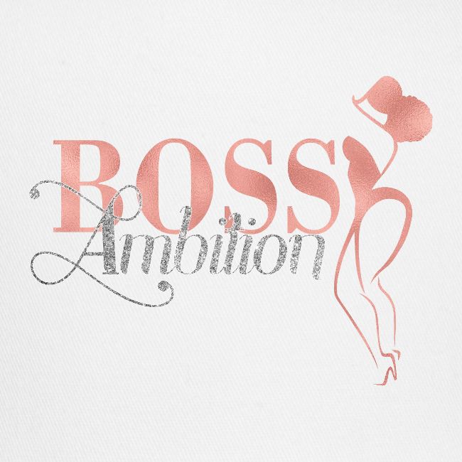 Women Boss Ambition Tshirt Glitter