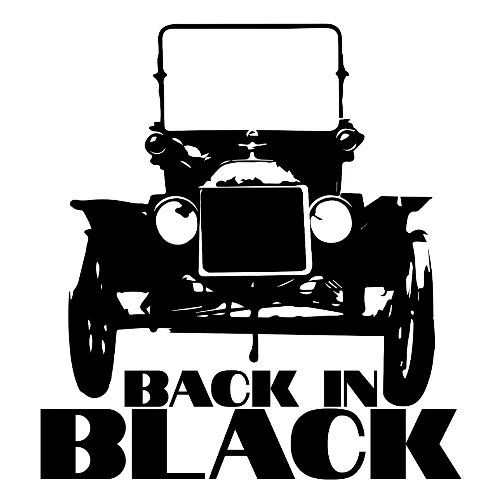 Back In Black - Trucker Hat