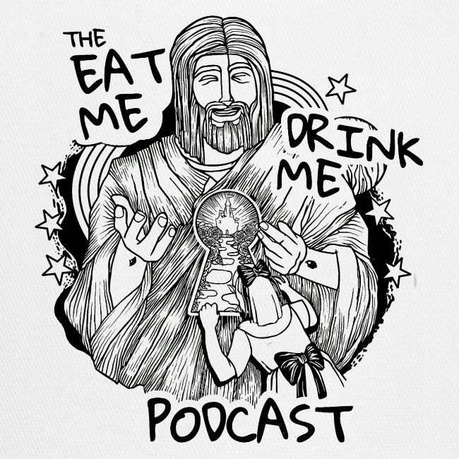 Eat Me Drink Me Podcast revamped logo