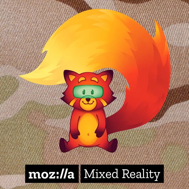 Sitting Foxr (black MR logo)