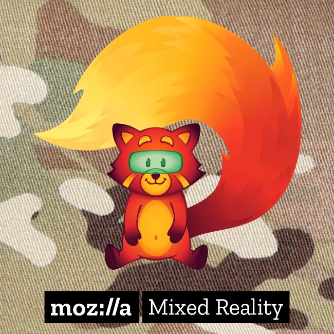 Sitting Foxr (black MR logo)