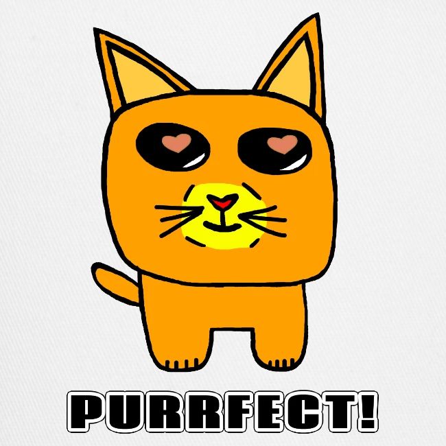 Amber Metakitten saying Purrfect