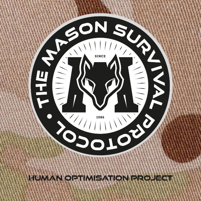 MasonSurvival Protocol Black Text