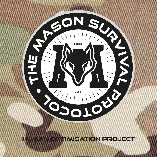 MasonSurvival Protocol Black Text