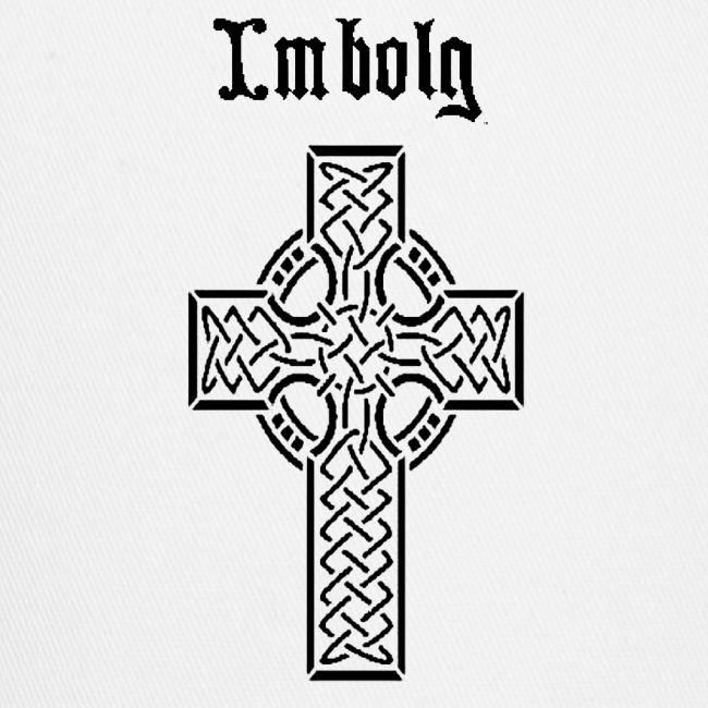 Imbolg Black Logo and Cross
