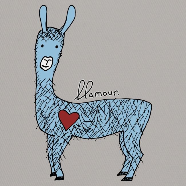 Cute llama