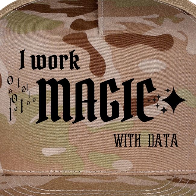 I Work Magic with Data (light)