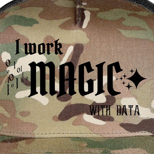 I Work Magic with Data (light)