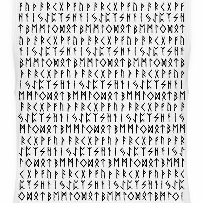24 Elder Futhark runes series background