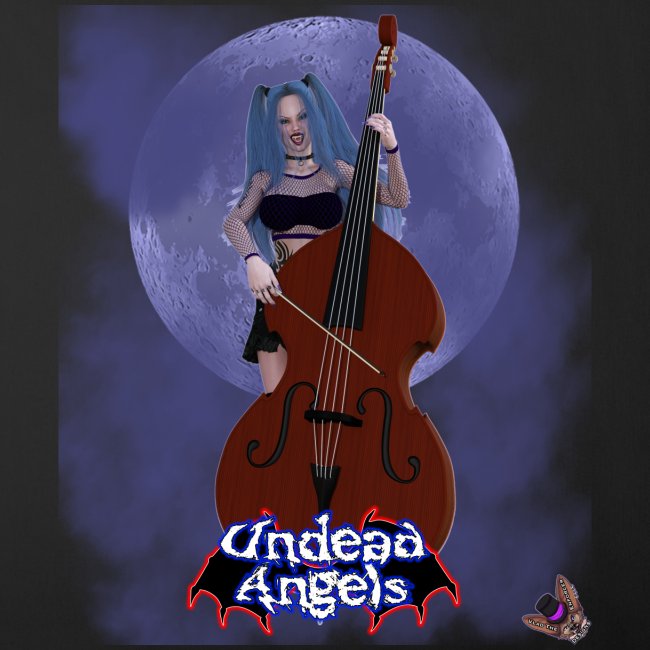 Undead Angels: Vampire Bassist Ashley Full Moon