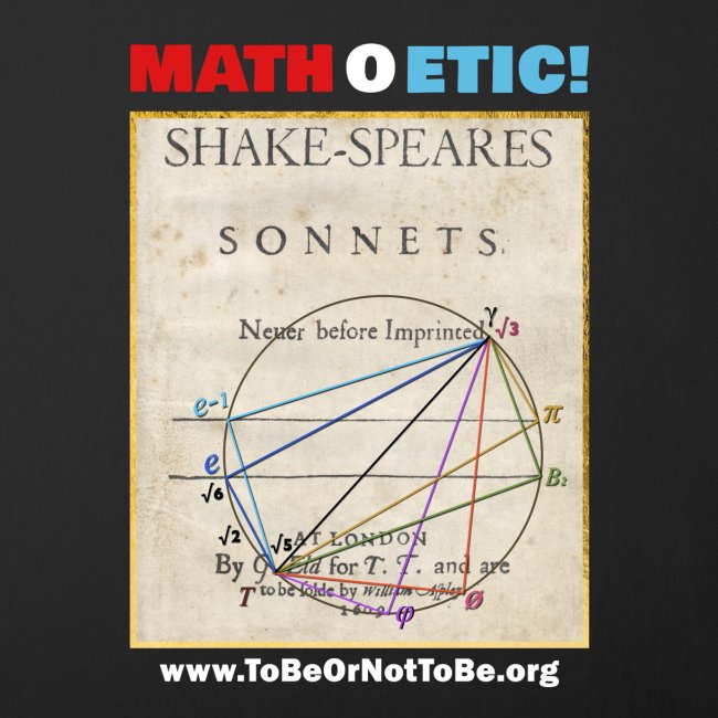 MATH O ETHIC - Sonnet Cover Hidden Math (dark fab)