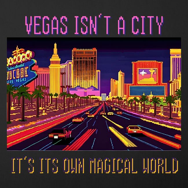 Vegas isn't a city It’s its own magical world
