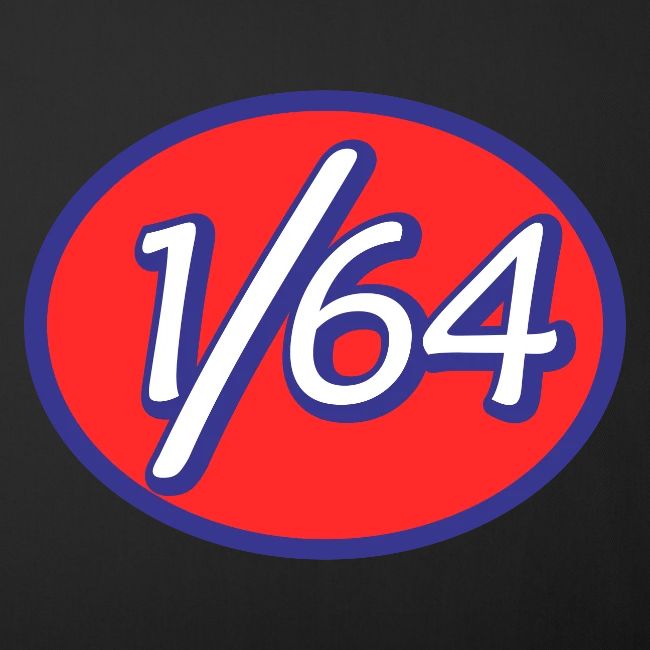 One Sixty Four -- vintage auto inspired oval