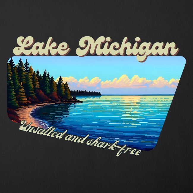 Lake Michigan Unsalted and shark-free