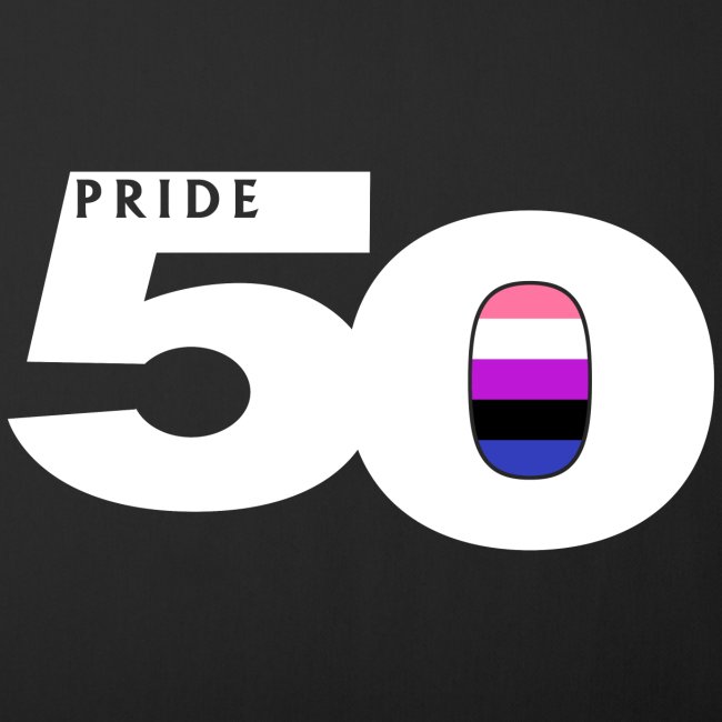 50 Pride Genderfluid Pride Flag