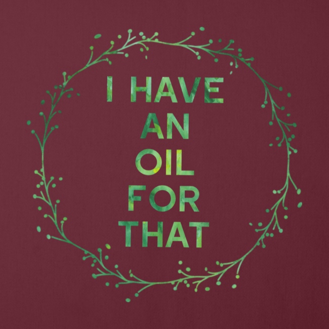 I have an oil for that tee