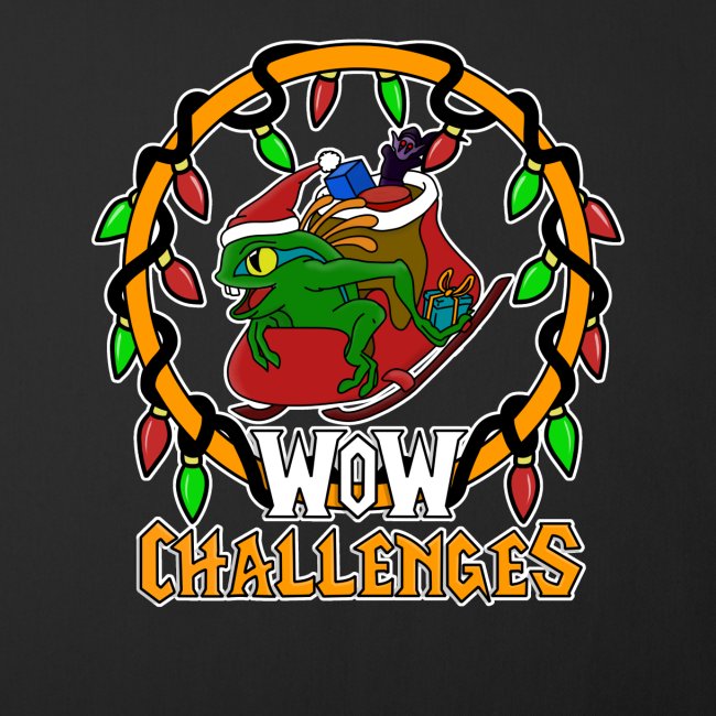 WoW Challenges Holiday Murloc WHITE