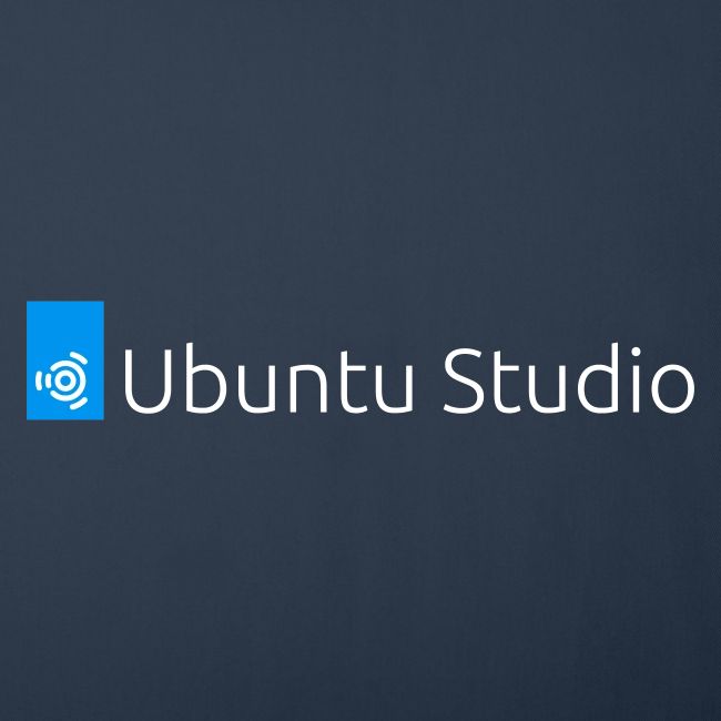 Ubuntu Studio Logo 2022 - White