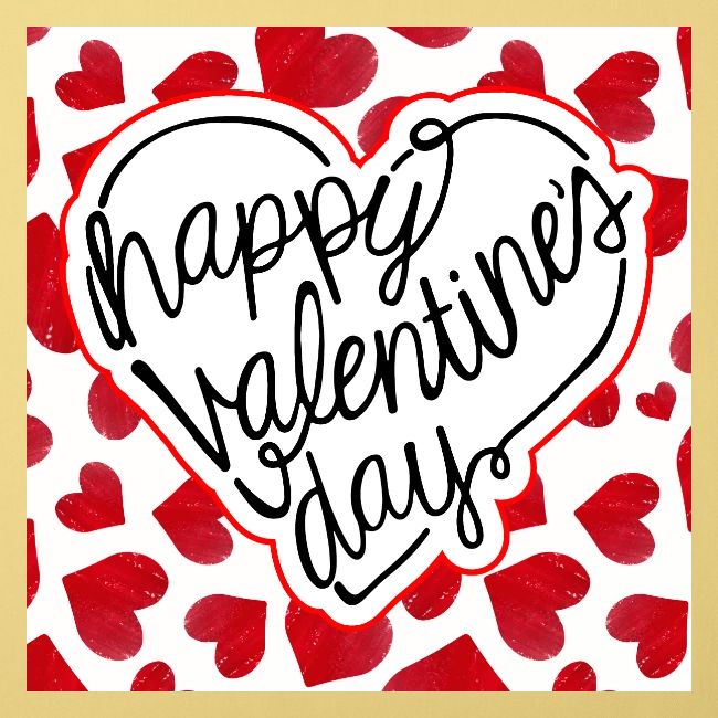 Valentine's Day Designs, February 14, Love Friends
