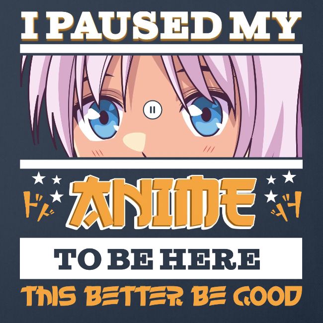 Funny anime design for manga and anime fans