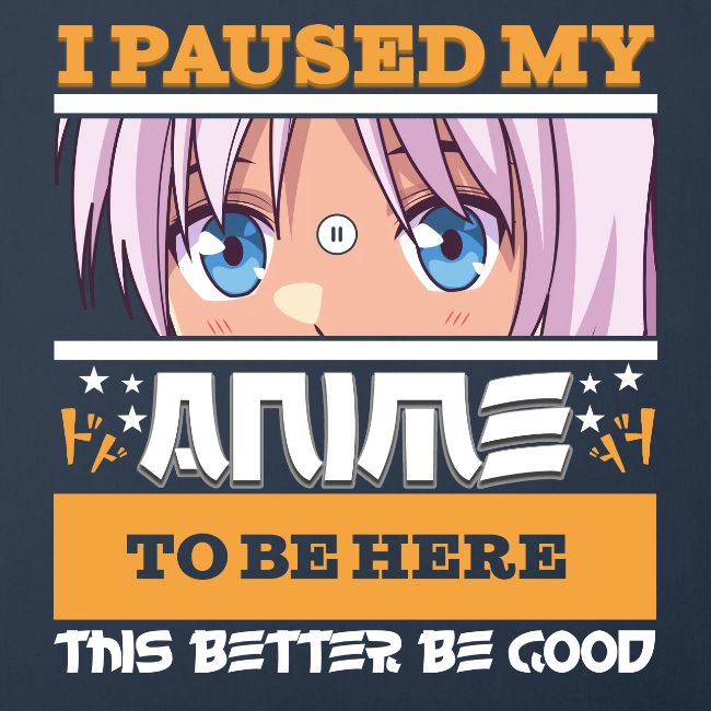 Funny anime design for manga and anime fans
