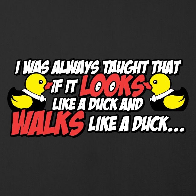 If It Looks Like a Duck