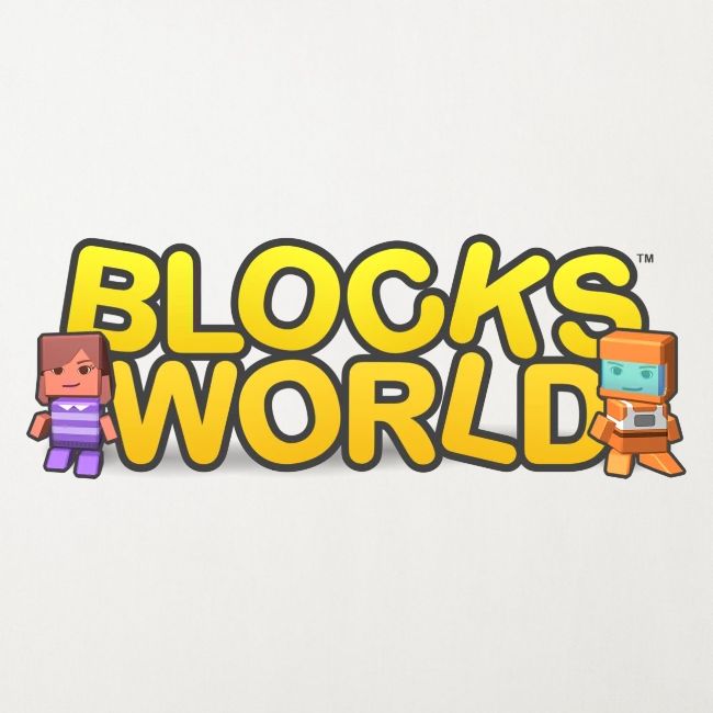 Blocksworld: Logo with Characters