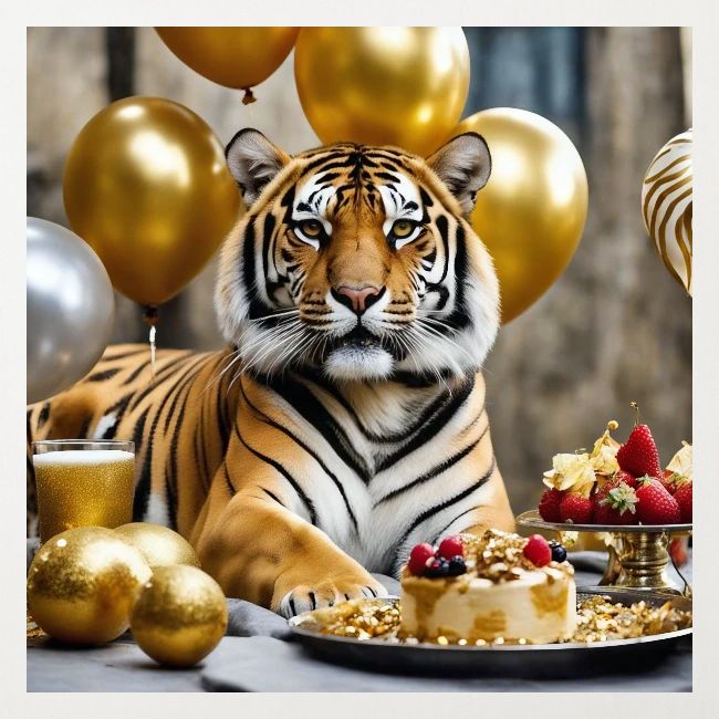 "Festive Tiger Souvenirs Parties Special Events"