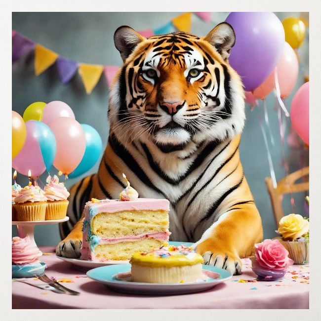 "Tiger Gifts Anniversaries, Birthdays More"