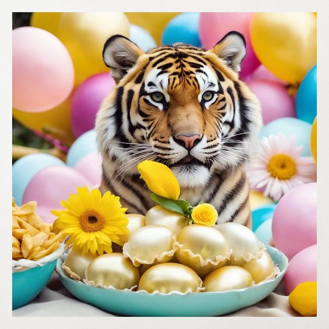 "Unleash the Fun with Tiger-themed Party Souvenir