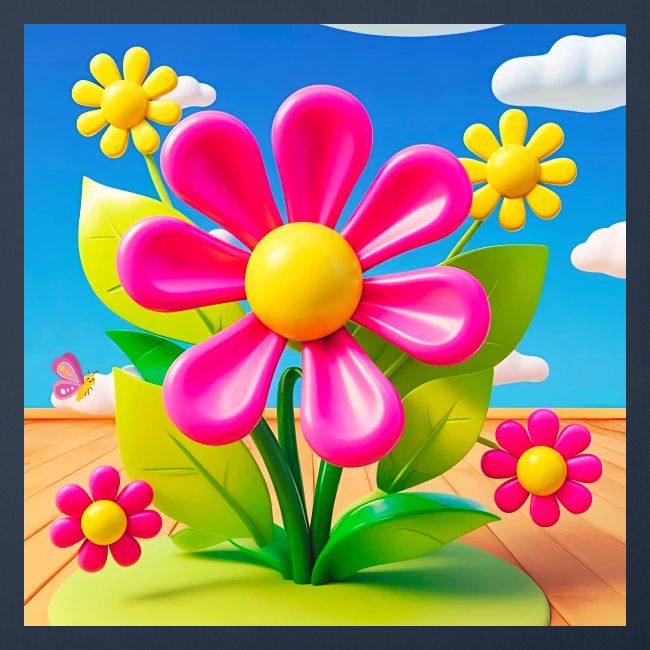 Pink Floral Peace | Sky & Nature Design